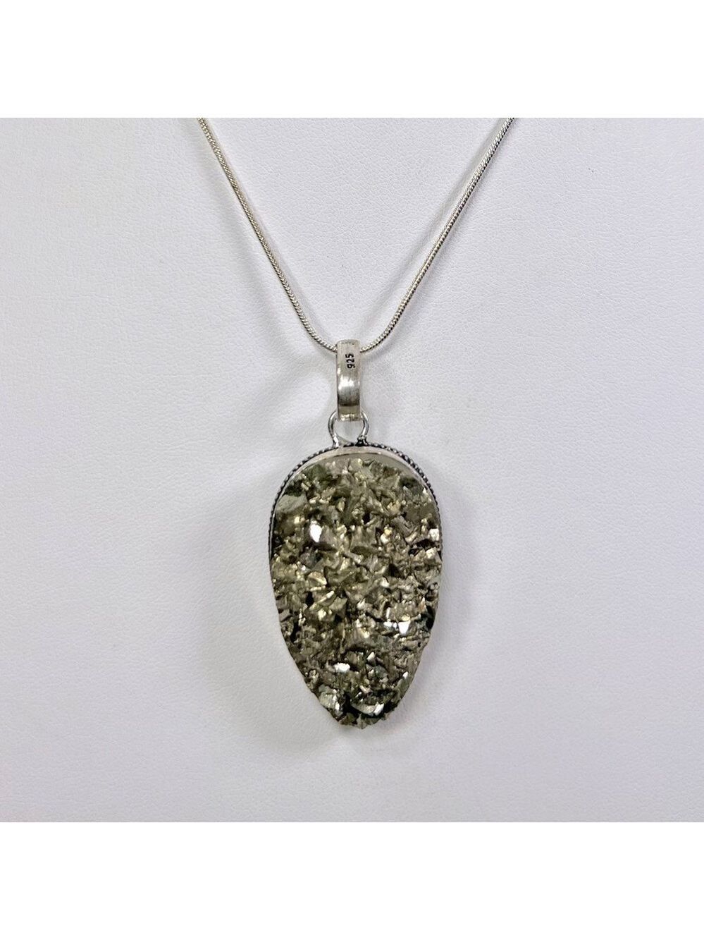 Apache Pyrite “Fools Gold” 925 Gemstone Pendant
